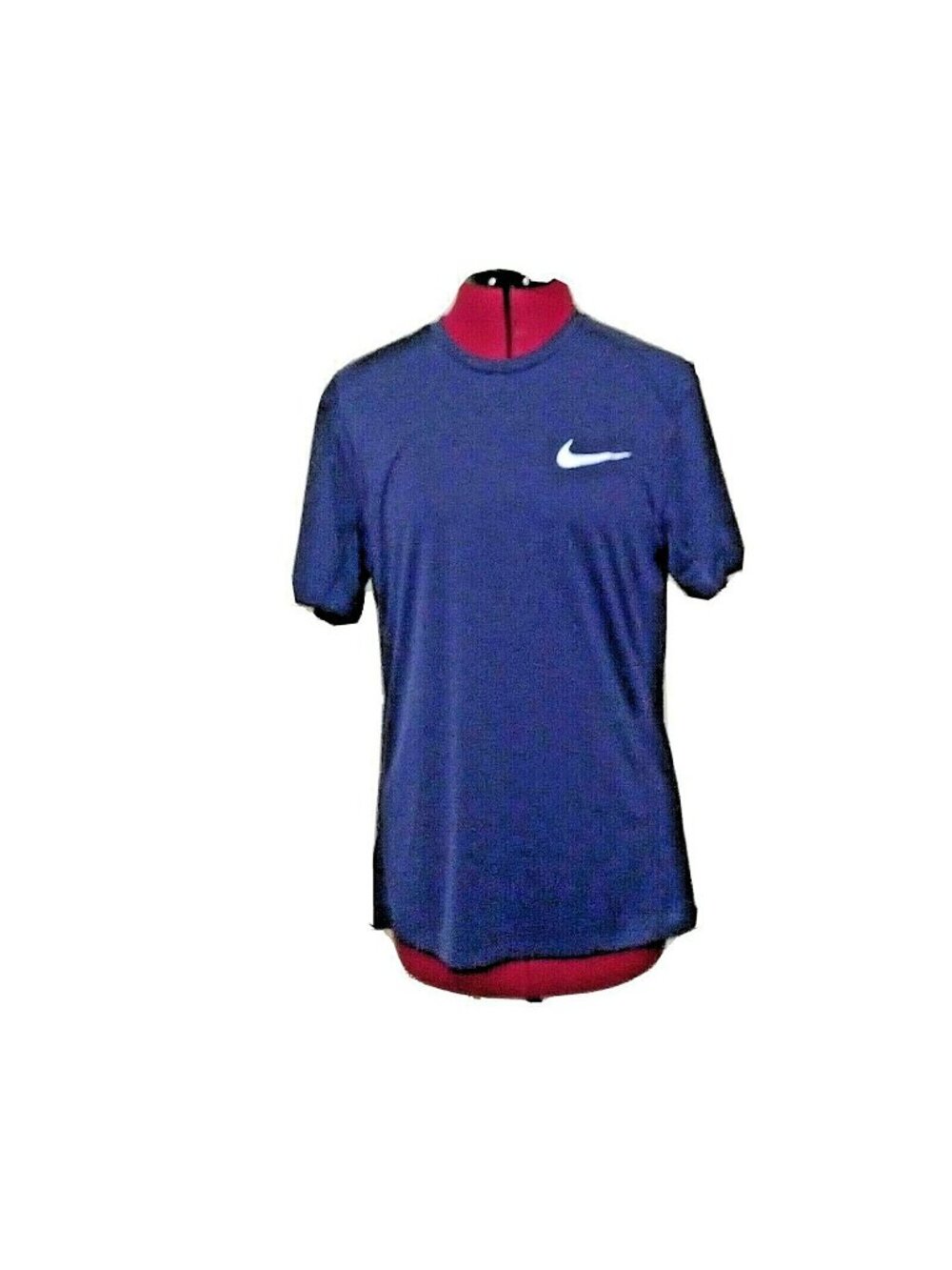 Nike Dri-FIT Running Top Women’s Medium Blue Short Sleeve Mesh Sides Athletic